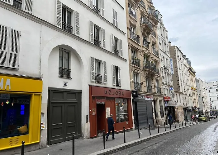 アパート Cozy Montmartre With Views Over Rooftops