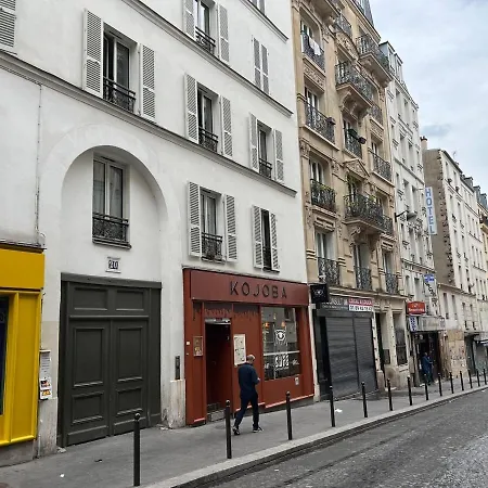 アパート Cozy Montmartre With Views Over Rooftops
